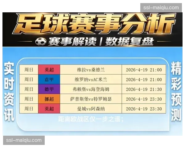 维拉4-3险胜桑德兰，欧战席位争夺白热化